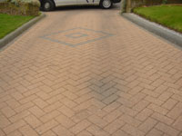 Block Paved Driveway - before