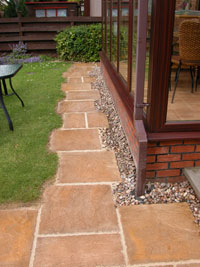 Decorative Flagged Patio 2 - after