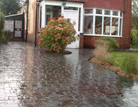 Imprinted Concrete - after